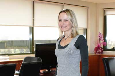 Greek energy minister Tina Birbili