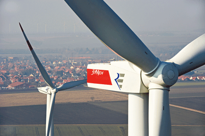 Wind energy could supply much more of Germany's electricity. Photograph: Repower/Jan Oelker.