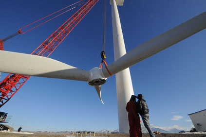 Currently the 3MW Goldwind wind turbine is the largest on the Chinese mainland