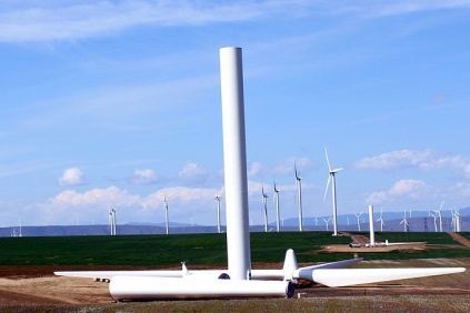 Oregon's Biglow Canyon wind farm has a 450MW capacity