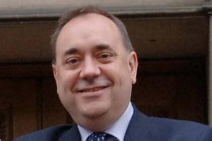 Scottish first minister Alex Salmond