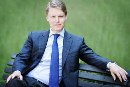 Looking offshore... Dong CEO Henrik Poulsen