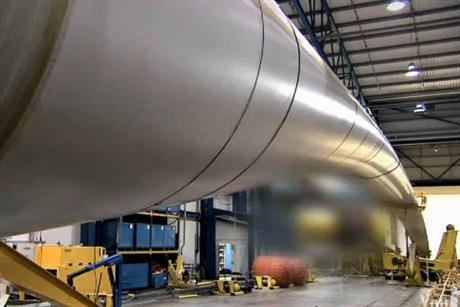 The Vestas V112 in testing