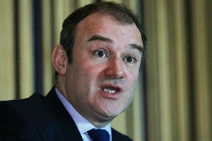 UK energy minister Ed Davey