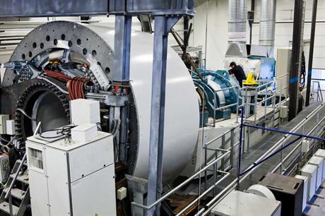 Siemens generator test facilites at Brande