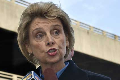 Washington governor Chris Gregoire 