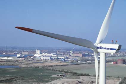 The project will use Vestas V90 turbines