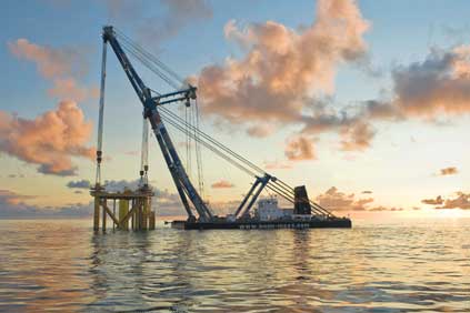 Corus is looking to take advantage of the growing UK offshore sector