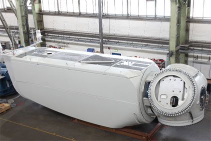 Nordex opened its Arkansas nacelle factory in 2010