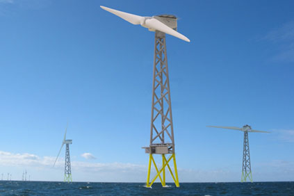 The 2-B 6MW turbine is backed by the Scottish  government