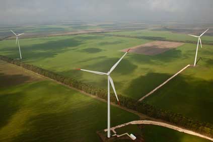 The 21MW Shabla wind farm 