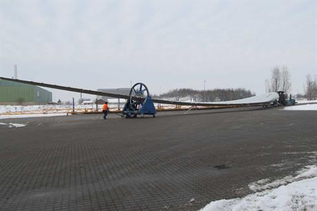 The new turbine has a 120-metre rotor