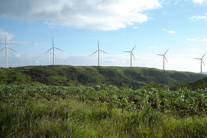 The Cerro de Hula wind farm