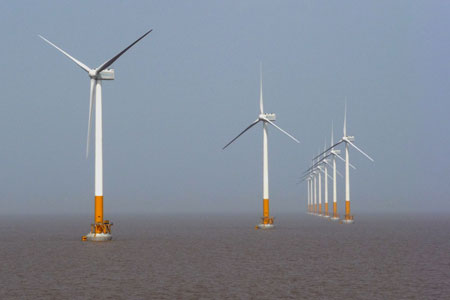 Sinovel is increasing production of its 3MW offshore turbines 