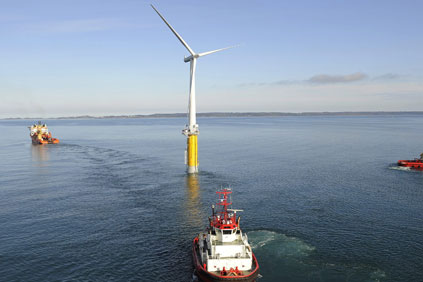The Siemens/ StatOil Hywind project is among the most advanced floating turbines in development