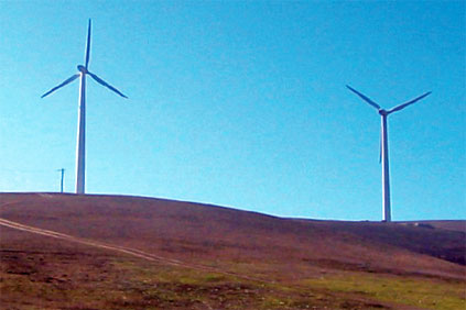 Wind power facilities in Dobrogea, Romaina's wind power hot spot