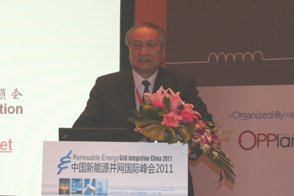 Shi Pengfei, vice-president of China Wind Energy Association 