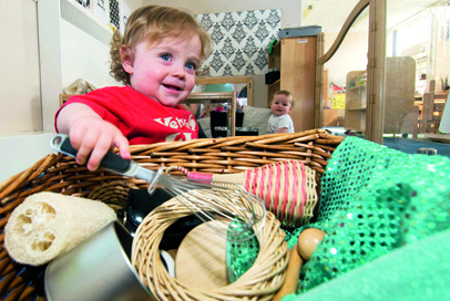 Learning & Development: Treasure baskets & heuristic play - First choice