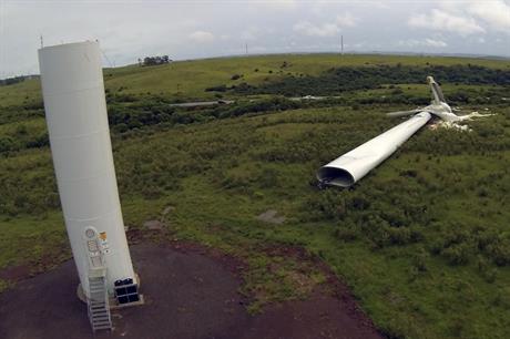 Eight Impsa turbines blown down in Brazil