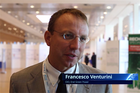 Hamburg 2016: Enel Green Power CEO Francesco Venturini