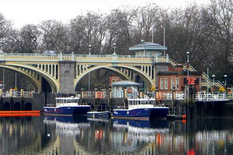 PLA boats at Richmond (credit: Maxwell Hamilton)