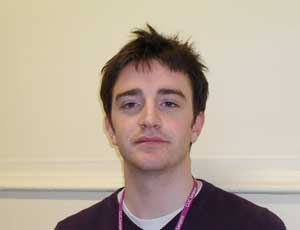 Alistair Brooks, social work assistant, Clic Sargent