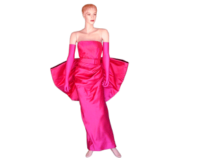 Vogue: the dresses will be on show at an exhibition in east London