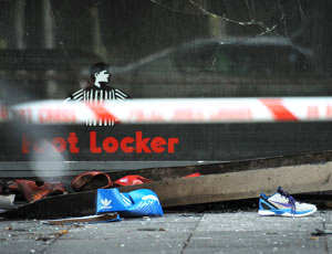 A Brixton charity was forced to close its offices after the shop below was set on fire