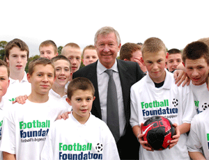 Alex Ferguson opens Partington Sports Village