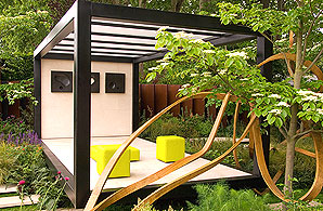 Cancer Research UK's garden
