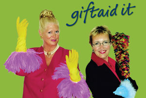 Squeaky clean: Kim and Aggie