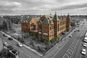 Former Harehills Middle School in Leeds