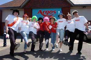 Argos staff at Shrewsbury