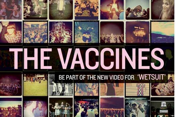 Sony Music The Vaccines - 'Wet Suit'' by Anomaly
