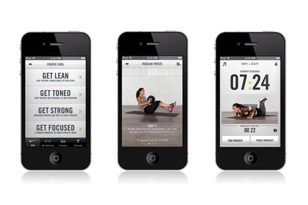 Nike 'Nike training club' by AKQA