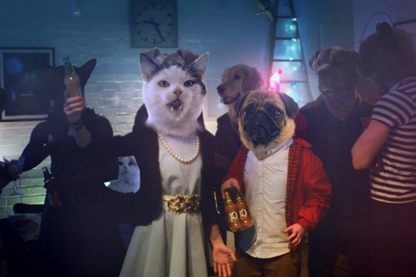 Britvic J2O 'cats and dogs' by BBH