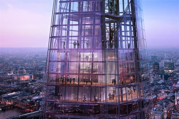 The Shard: is the tallest building in Western Europe