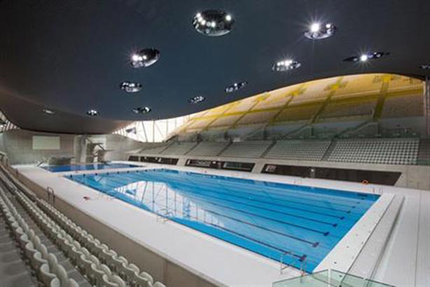 Olympic facility: The Aquatics Centre was built by Balfour Beatty