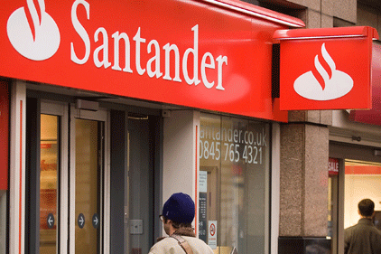 Santander: wants to move away from personal finance (Getty Images)