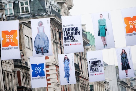 Oxford Street: held a London Fashion Week event last September