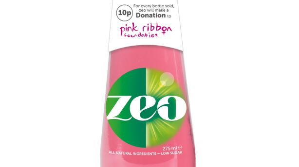 Zeo: Brand launches pink drink for Breast Cancer Awareness Month campaign