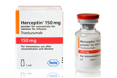 Herceptin (trastuzumab) is also licensed for metastatic breast cancer and certain gastrointestinal tumours