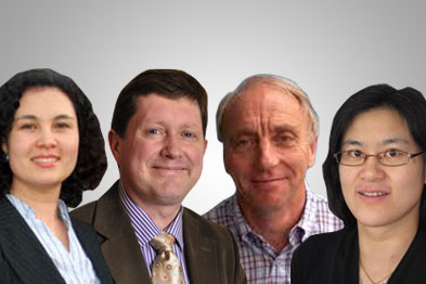 Dr Maria Dyban, Dr Dominic Horne, Dr Henry Smithson and Dr Alena Chong