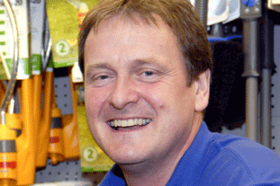John Brown's garden centre manager Jeremy Green - image: Golden Acres
