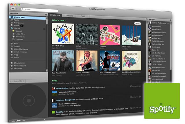 Spotify was in the red in 2009, despite 250,000 paid subscribers by the end of that year