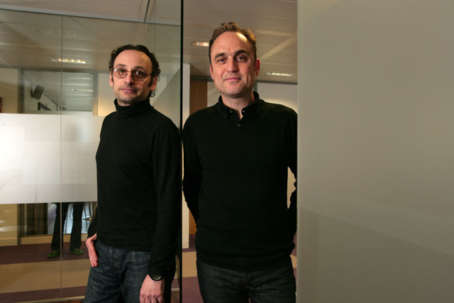 (l-r) George Michaelides and Graham Bednash
