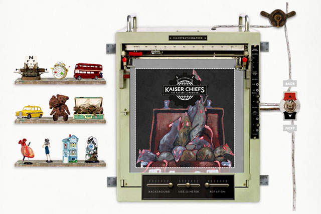 Shortlisted: Kaiser Chiefs “bespoke album creation experience” by Wieden & Kennedy