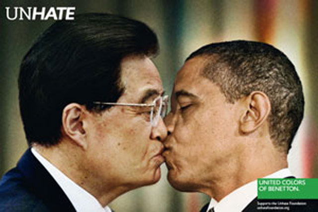 Grand Prix winner: Benneton's “unhate” by in-house agency Fabrica