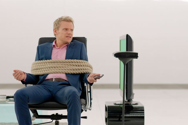 Virgin Media: Marc Warren starred in a campaign to promote TiVo