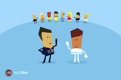 AKQA's Fiat eco:Drive work... scoops Cyber Lion Grand Prix